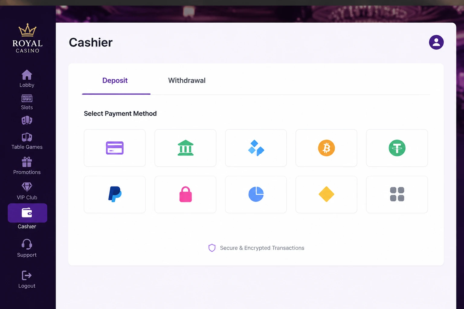 Crypto Payments (if supported)